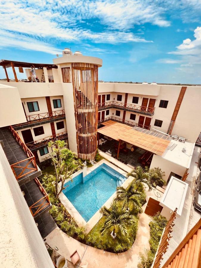 Hotel Manglar Suites Mahahual Exterior foto
