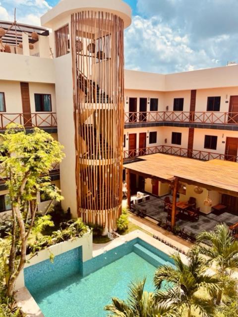 Hotel Manglar Suites Mahahual Exterior foto