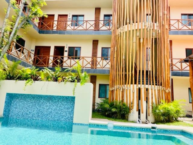Hotel Manglar Suites Mahahual Exterior foto