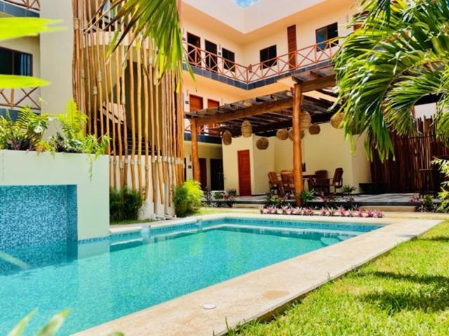Hotel Manglar Suites Mahahual Exterior foto